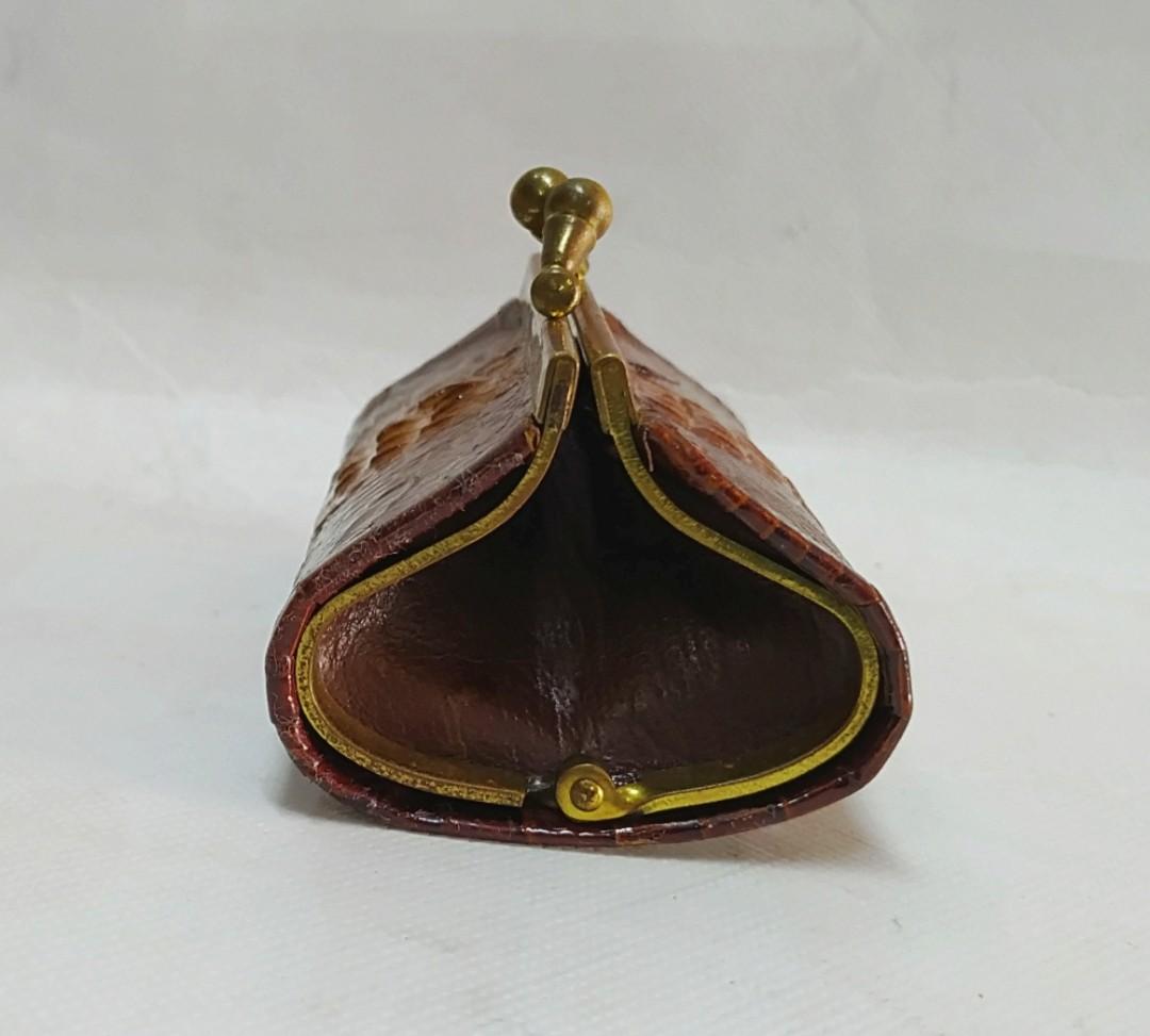 Old school top change purse