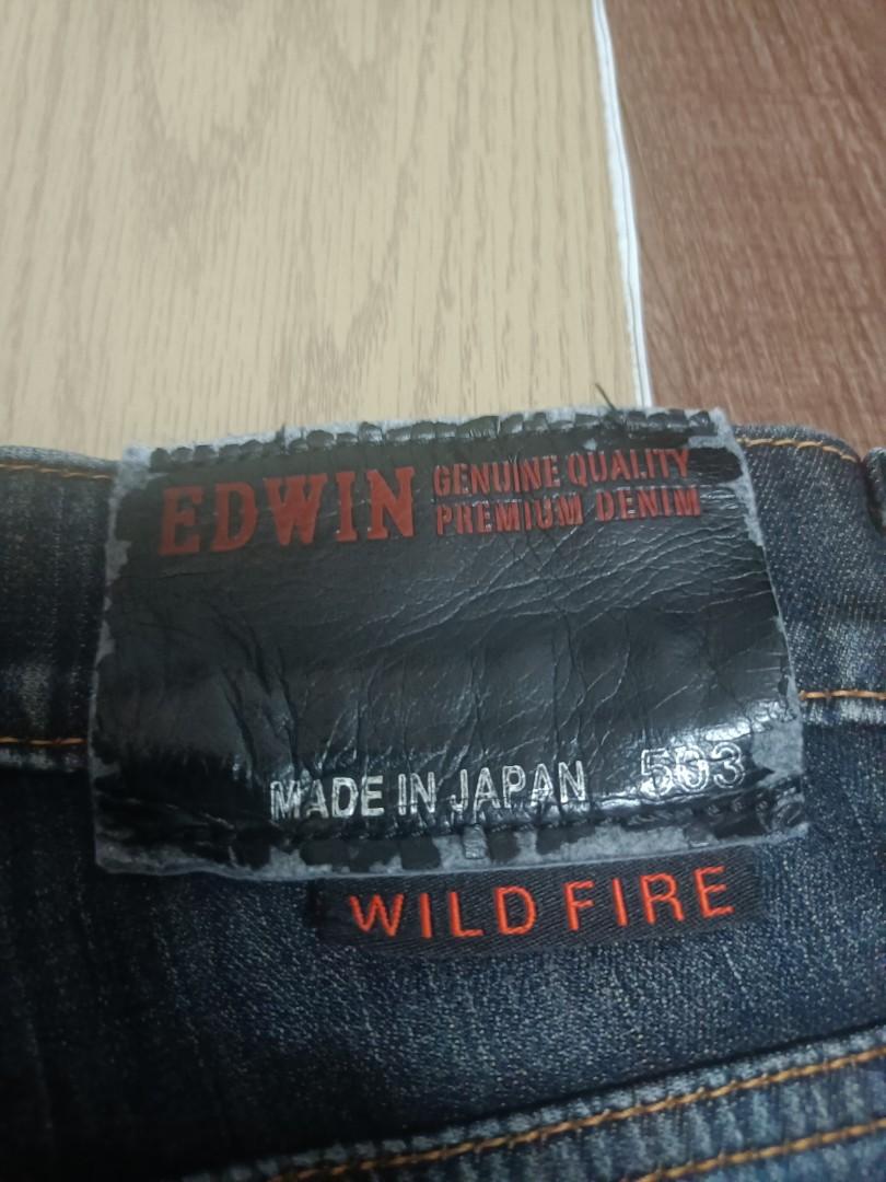 Vintage Edwin 503 Wildfire Jeans, Men's Fashion, Bottoms, Jeans on 