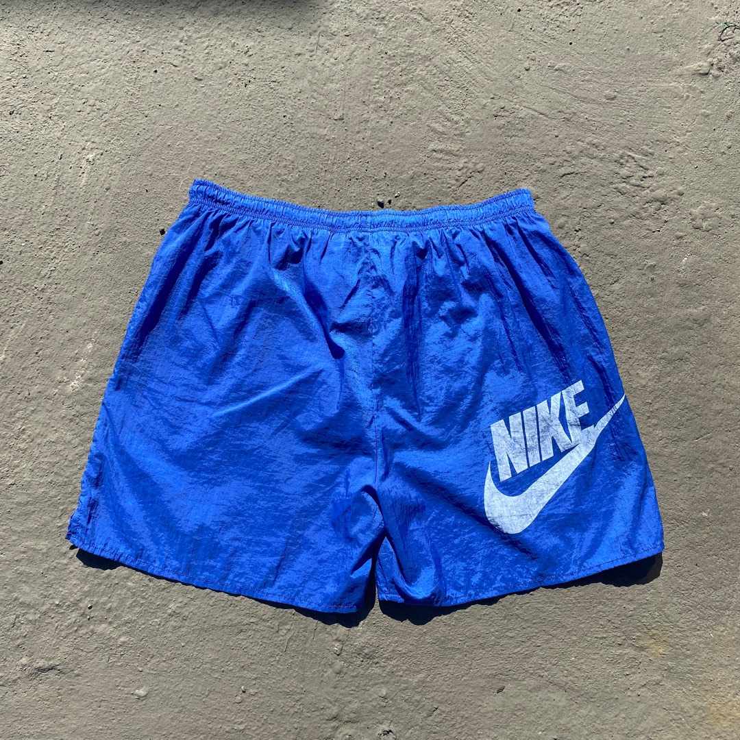 Vintage Nike Big Logo Nylon Short, Men's Fashion, Bottoms, Shorts on ...