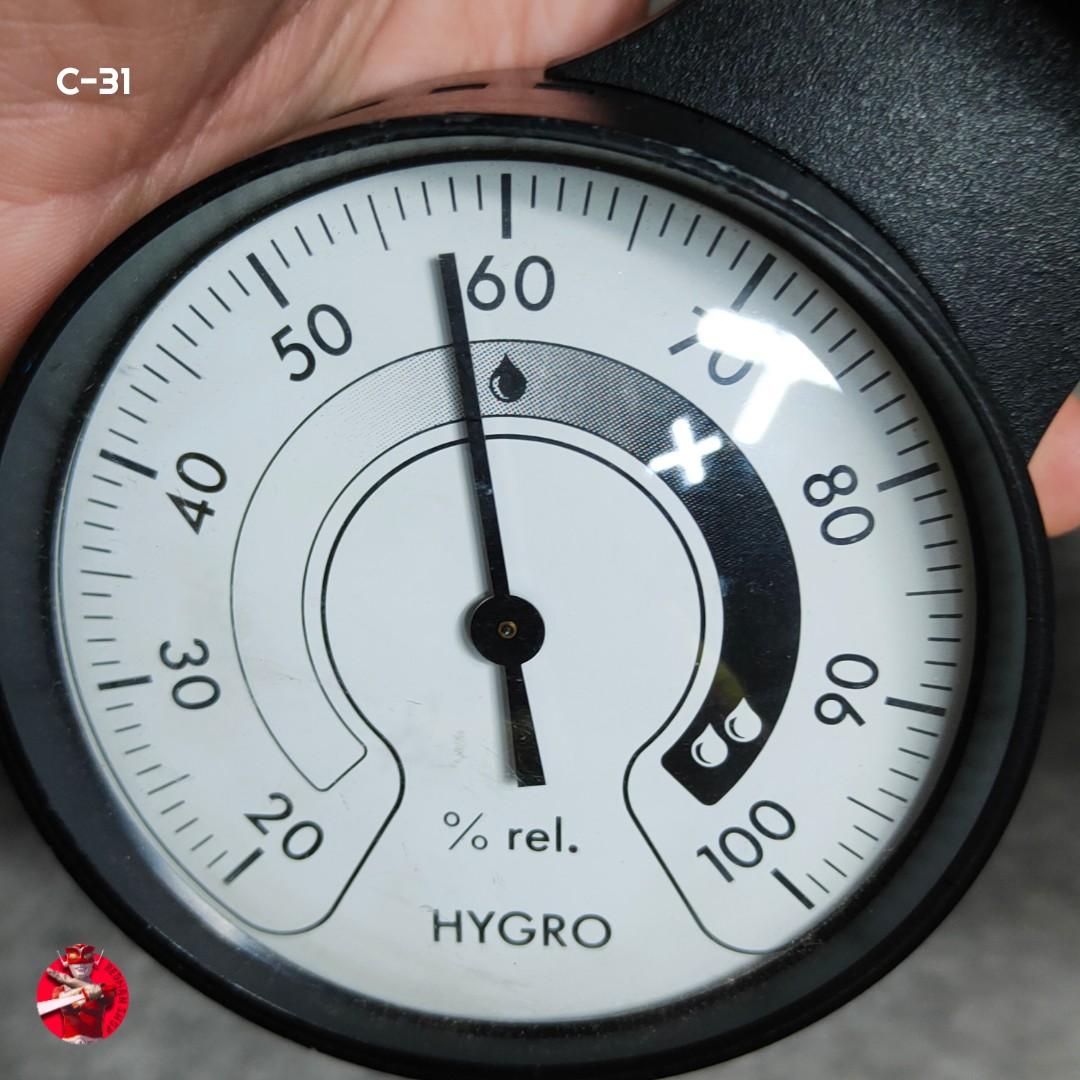 Vintage West Germany Huger Barometer Hygrometer Thermometer, Hobbies