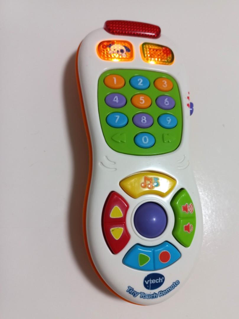 VTech Tiny Touch Click and Count Remote, Babies & Kids, Infant Playtime