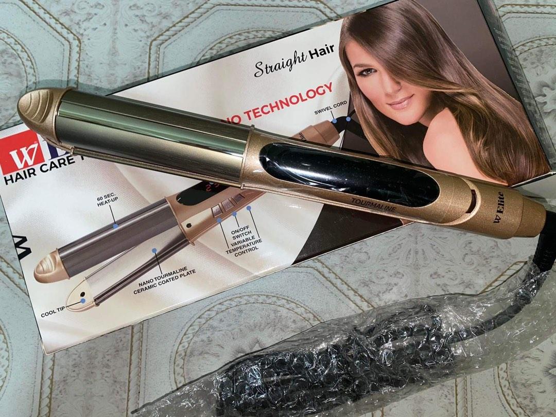 W Elite 2in1 Hair Straightener Curler