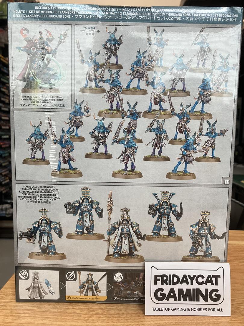 Warhammer 40000 Combat Patrol: Thousand Sons, Hobbies & Toys, Toys ...