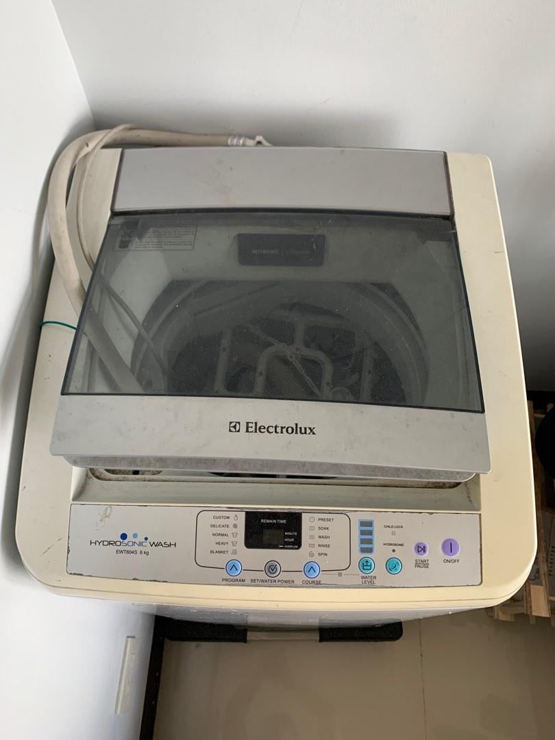 Whirlpool Automatic Washing Machine EWT604S Hydrosonic Wash 6kg, TV