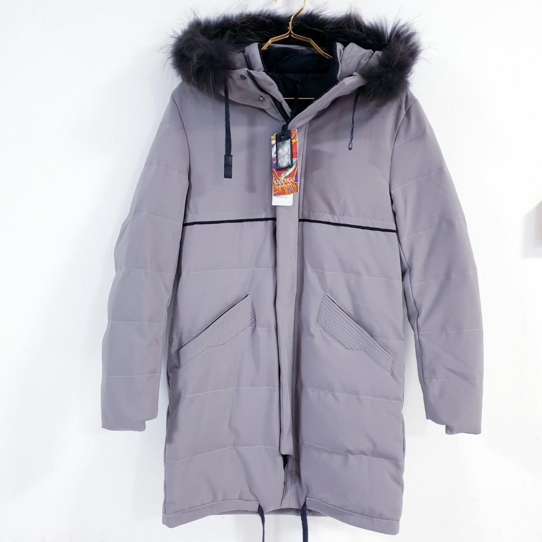 Mens down coats full length best sale