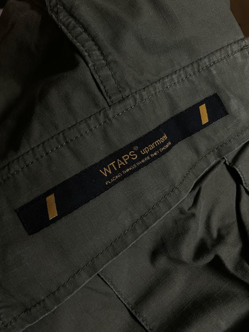 WTAPS 16AW JUNGLE STOCK Trousers.ripstop 軍綠黑標長褲, 男裝, 褲