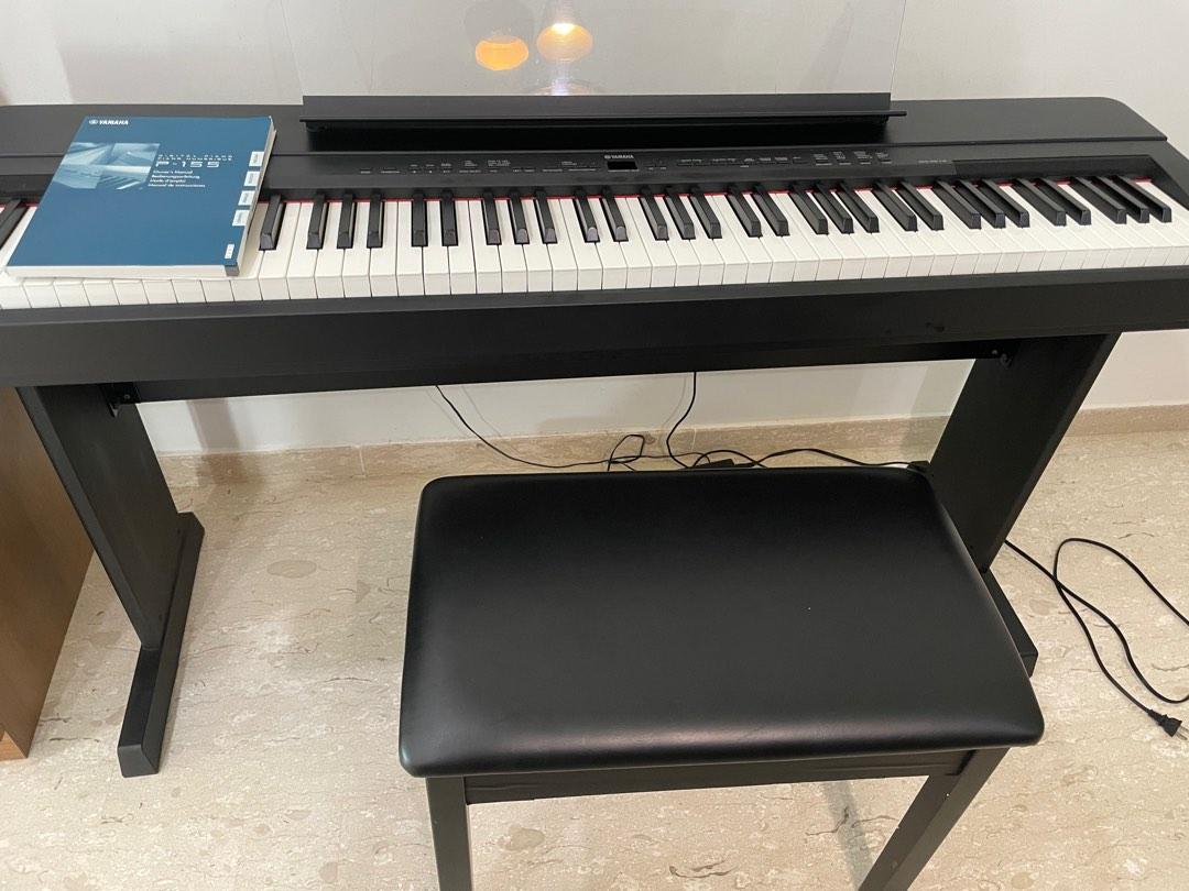 Yamaha P 155 Digital Piano with stand branch cover