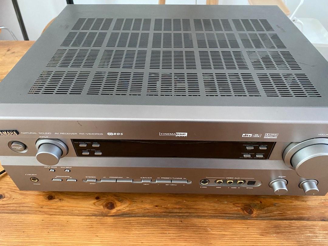 Yamaha RdV640 AV Amplifier & Remote, Audio, Soundbars, Speakers