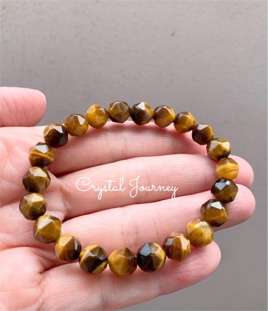 Faceted tigers eye store