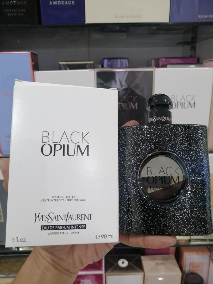 Black opium intense 2025 tester