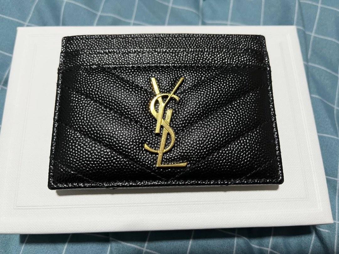 YSL Card Holder, Luxury, Bags & Wallets on Carousell