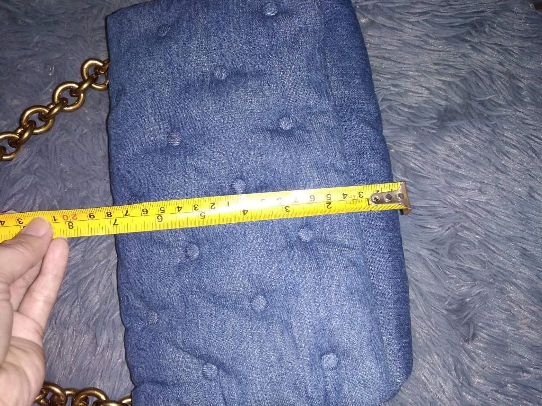 ZARA Denim Shoulder Bag, Women's Fashion, Bags & Wallets, Shoulder Bags