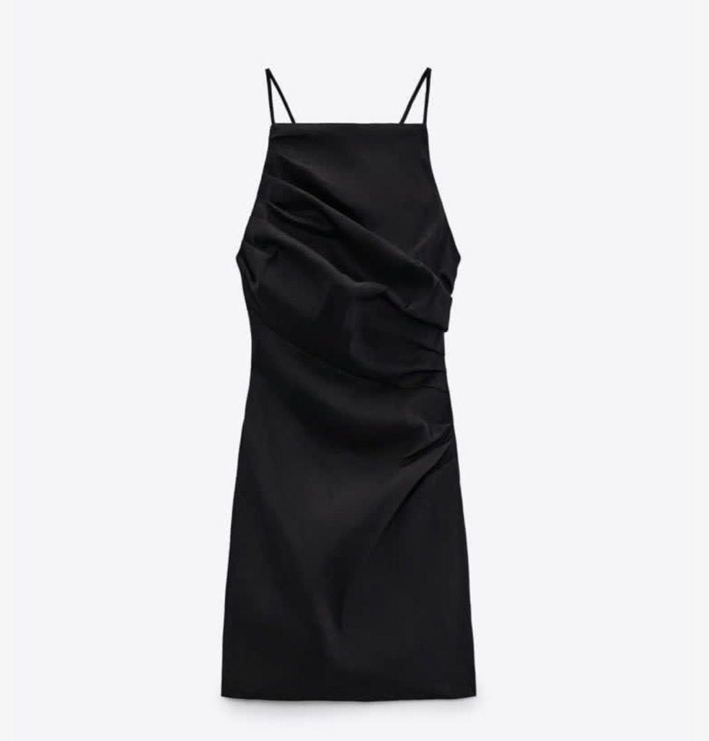 Zara Linen dress, Women's Fashion, Dresses & Sets, Dresses on Carousell