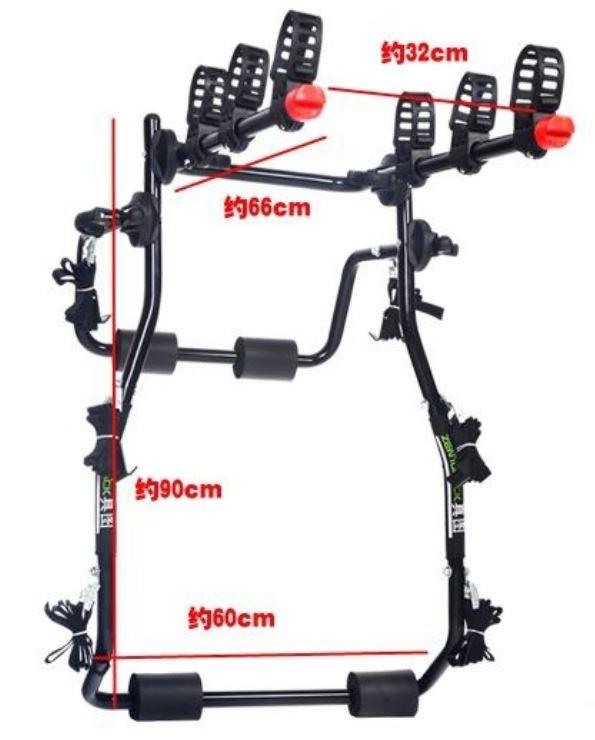 Zentorack 3bicycle car rack, Sports Equipment, Bicycles & Parts, Parts