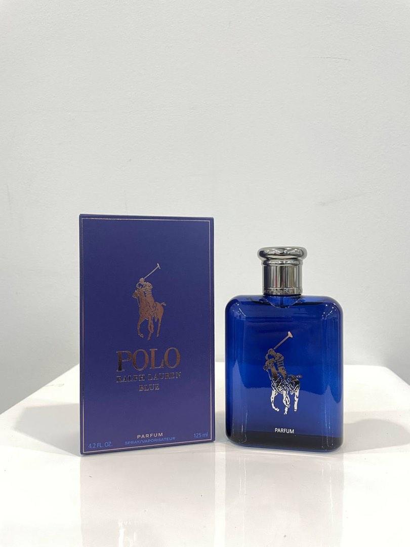 100% ORIGINAL READY STOCK POLO RALPH LAUREN BLUE PARFUM 125ML, Beauty & Personal  Care, Fragrance & Deodorants on Carousell
