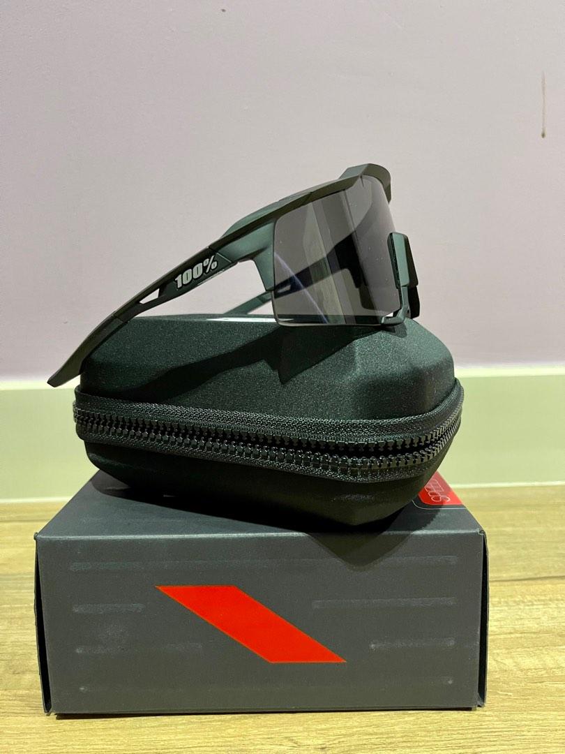100% Speedcraft Soft Tact Black-Smoke Lens, Men's Fashion, Watches ...