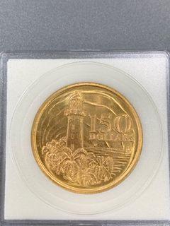 1969  150th Anniversary of Singapore Gold Coin