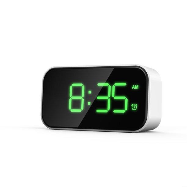 [2537] 12/24H Alarm Clock for Bedroom Digital Alarm Clock, 5Inch LED