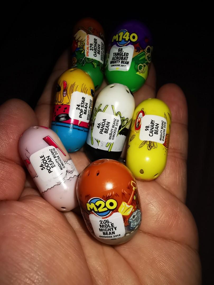 6 pcs rare mighty beanz collectible by moose, Hobbies & Toys, Toys