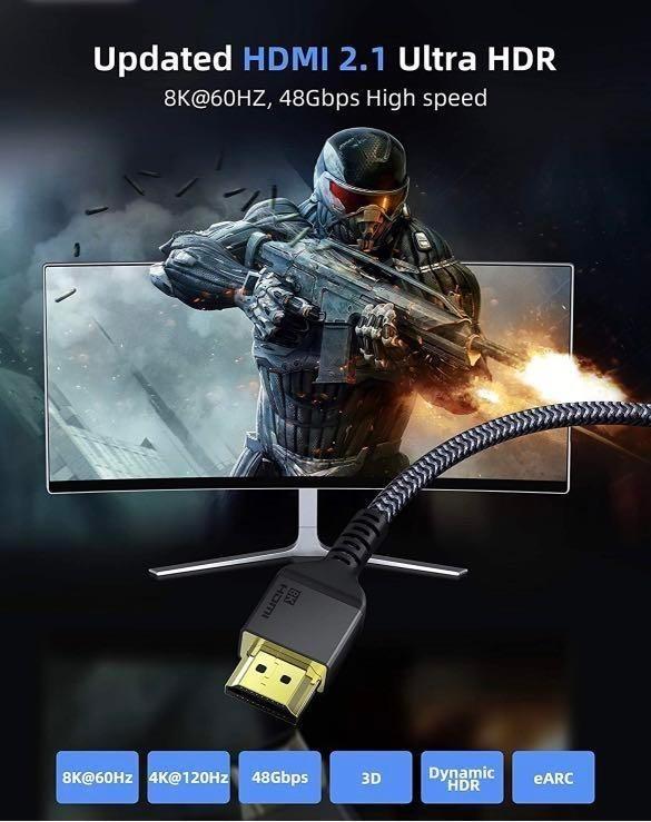 Câble HDMI Under Control 4K Xbox Series X et S - 3 mètres