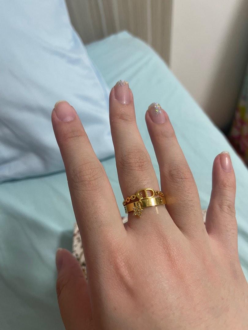 Christian dior cheap ring