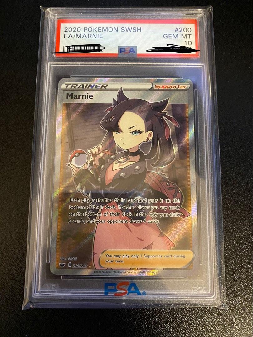 美版瑪俐Marnie psa10 Pokemon Card s1h 068/060 200/202, 興趣及遊戲