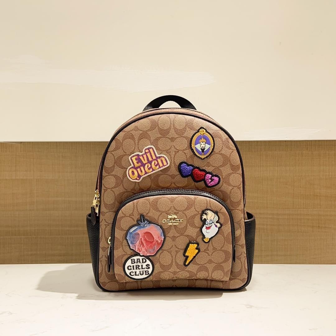 evil queen coach backpack