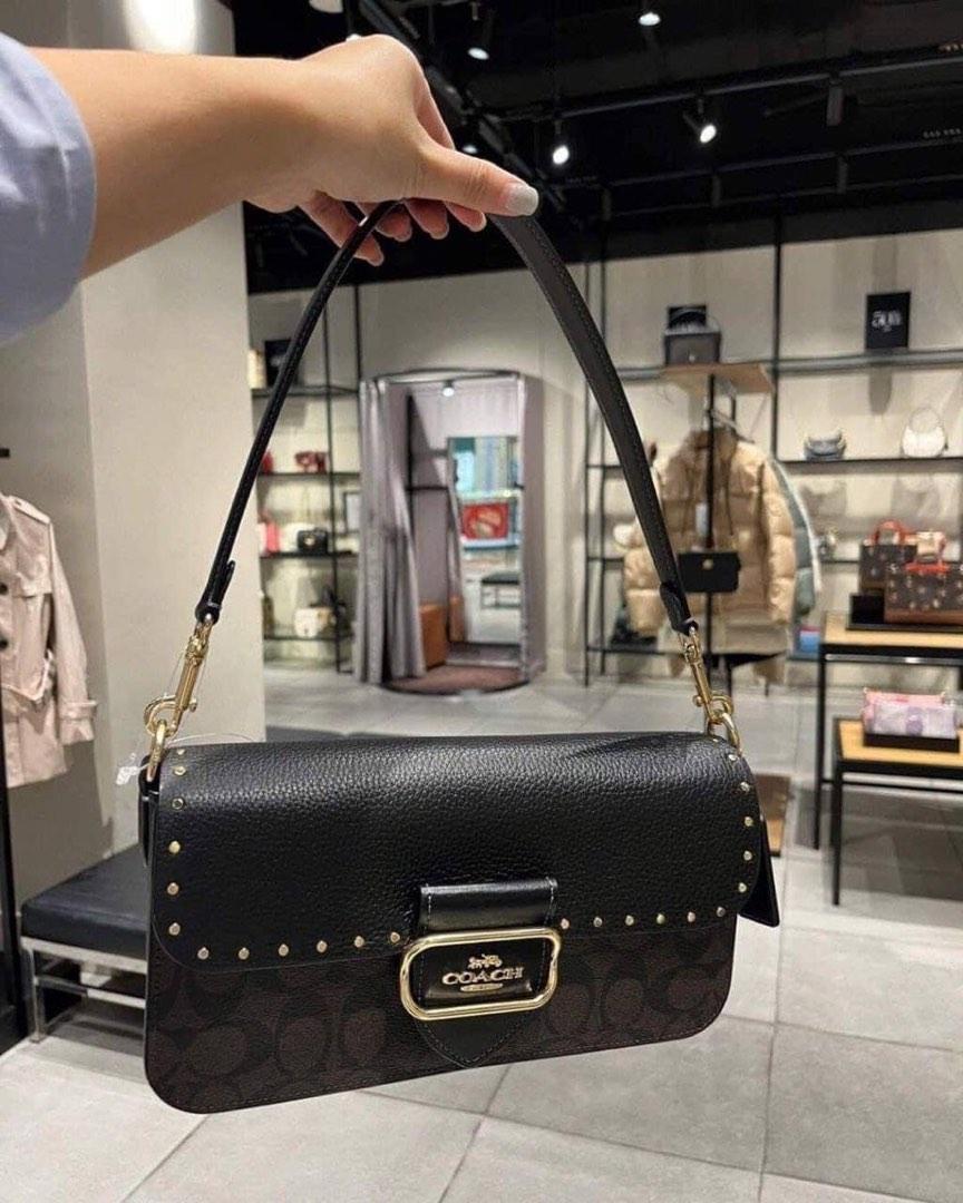 COACH Morgan Shoulder Bag in Black