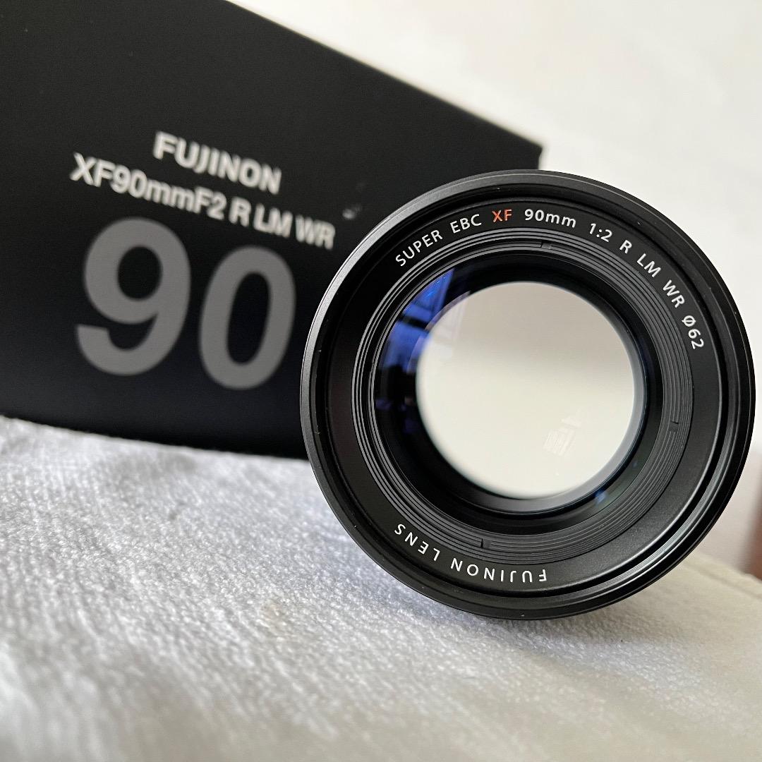 香港行貨FULL SET FUJIFILM FUJINON XF 90mm F2 R LM WR LENS FUJI