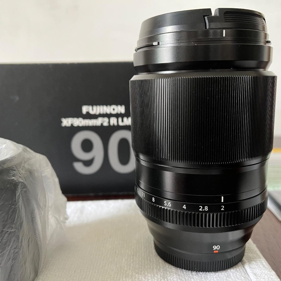 香港行貨FULL SET FUJIFILM FUJINON XF 90mm F2 R LM WR LENS FUJI