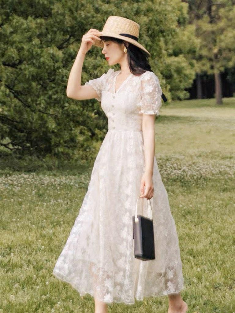 Vintage french dress 2025