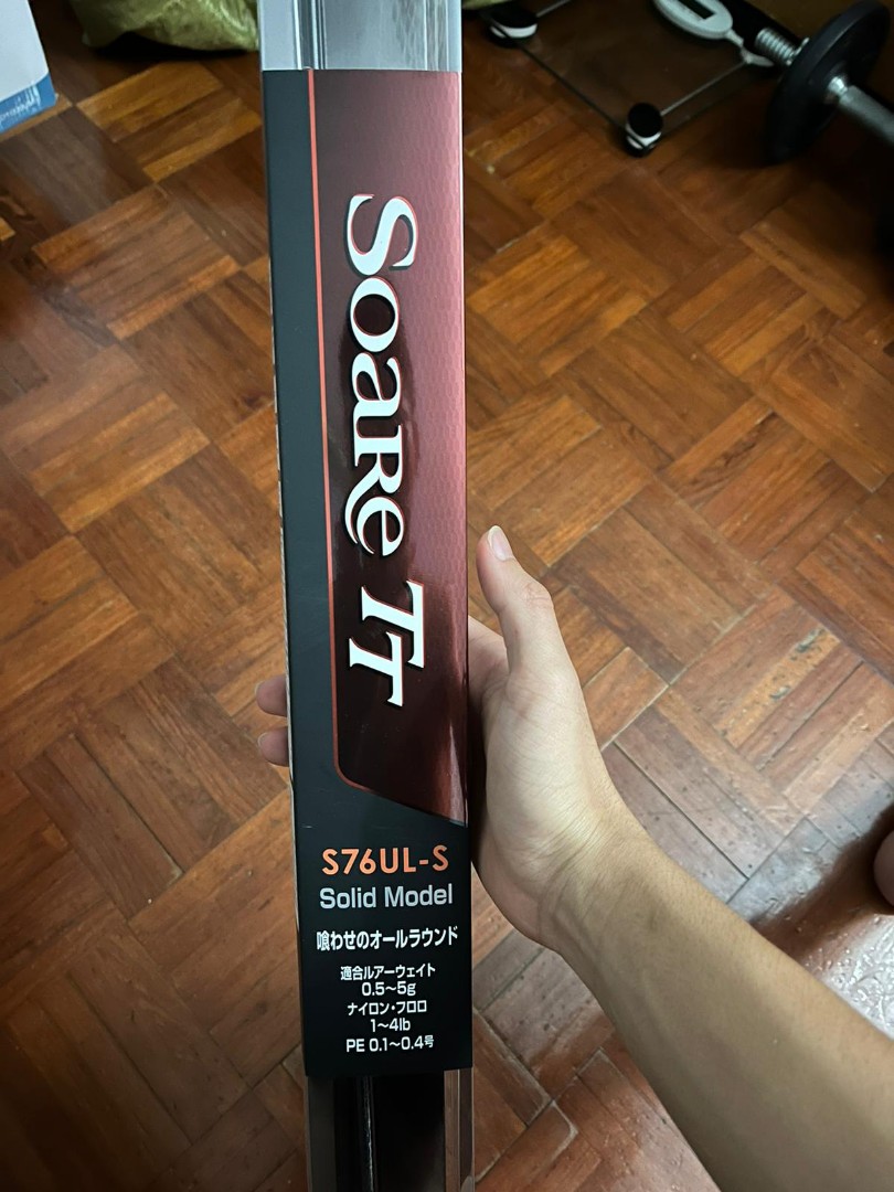 小物竿Shimano Soare TT S76UL-S, 運動產品, 釣魚- Carousell