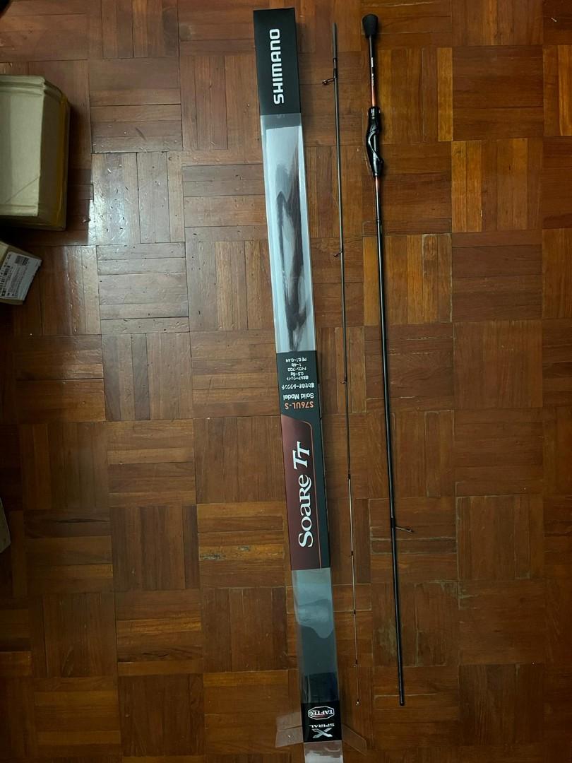 小物竿Shimano Soare TT S76UL-S, 運動產品, 釣魚- Carousell