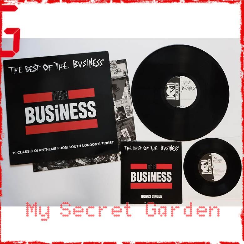 現貨 THE BUSINESS Best Of 1993年UK版1st press Vinyl LP + 7" SINGLE 黑膠唱片 80s ...