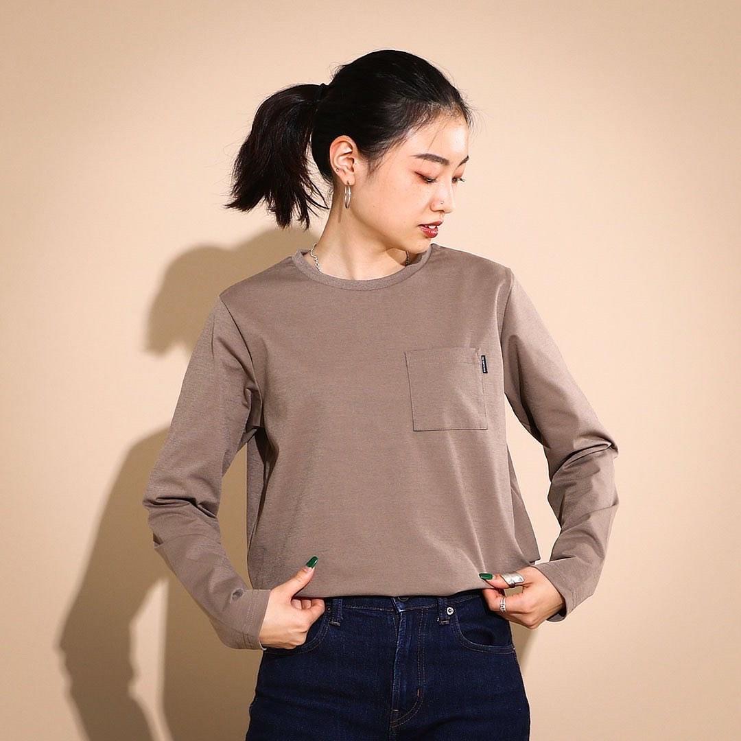 🇯🇵日本直送代購THE NORTH FACE L/S Airy Relax Tee, 女裝, 上衣