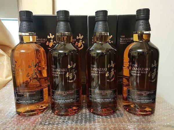 全港高價回收YAMAZAKI山崎2017限量版日本威士忌, 嘢食& 嘢飲, 酒精飲料