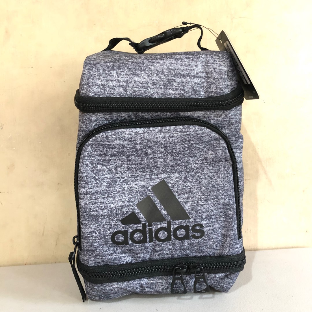 Adidas Insulated Lunch Bag Box Gray, Men's Fashion, Bags, Belt bags