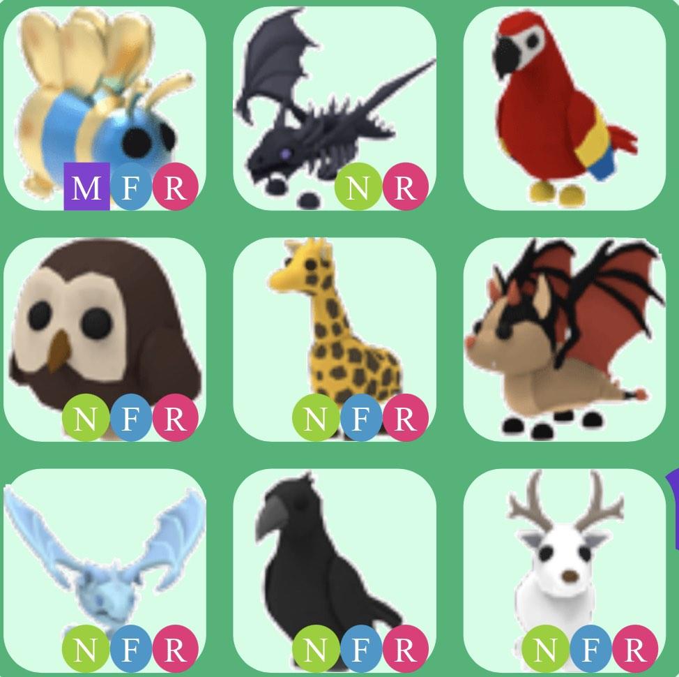 Adopt me rare legendaries!!!, Video Gaming, Gaming Accessories, InGame