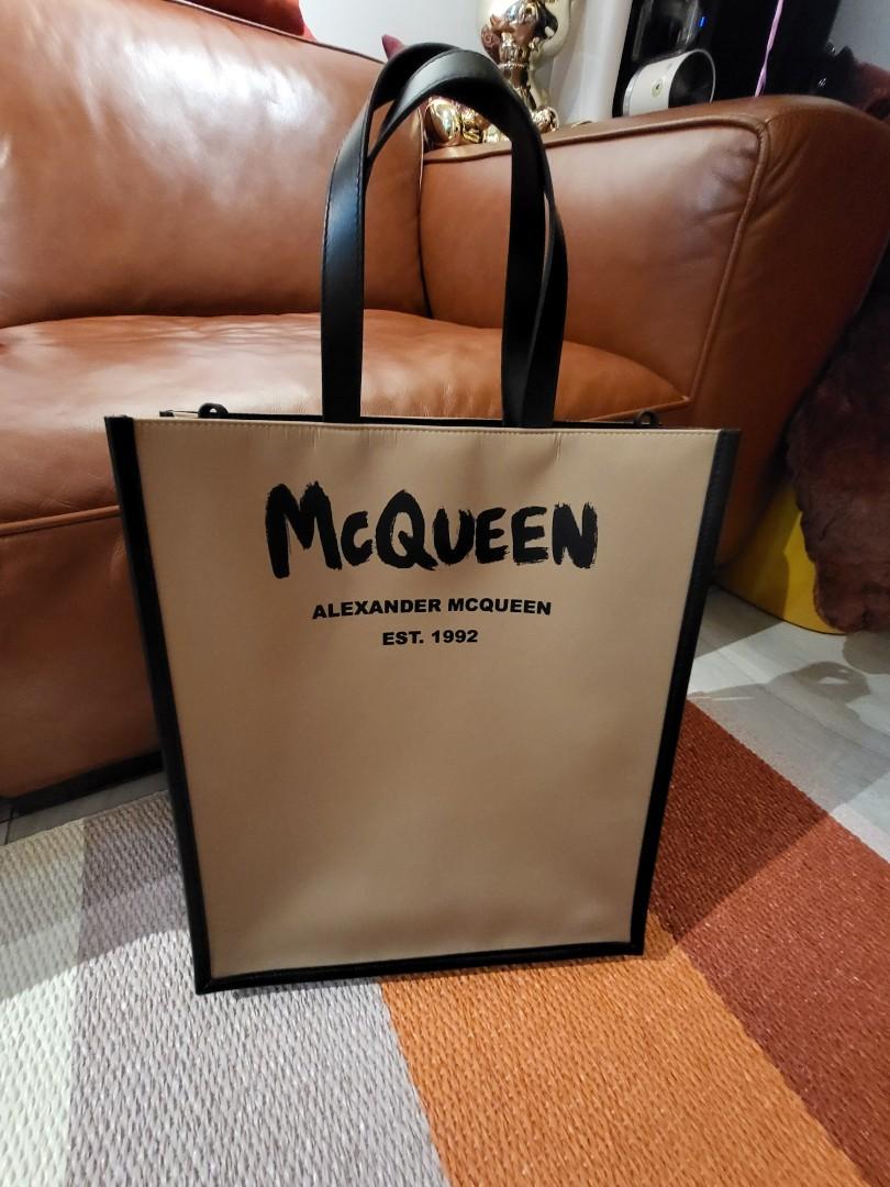 Alexander mcqueen tote bag new arrivals