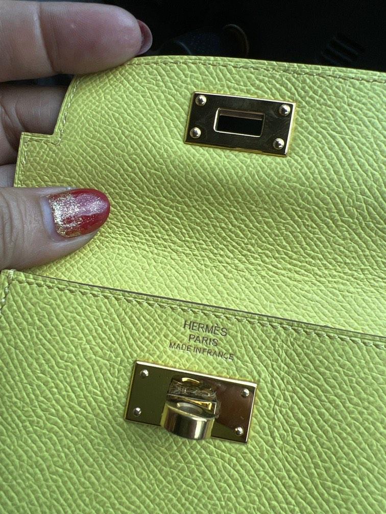 authentic HERMES kelly pocket wallet, Women's Fashion, Bags & Wallets