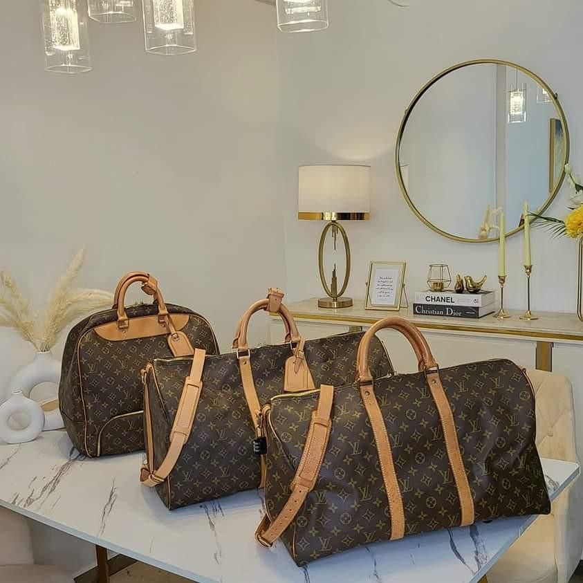 LV VINTAGE TRAVEL/ DUFFLE BAG, Luxury, Bags & Wallets on Carousell