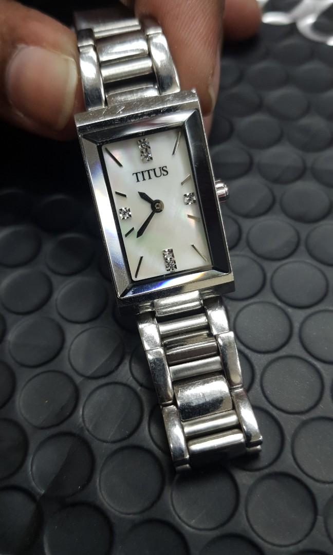 Authentic Titus perloved ladies watch