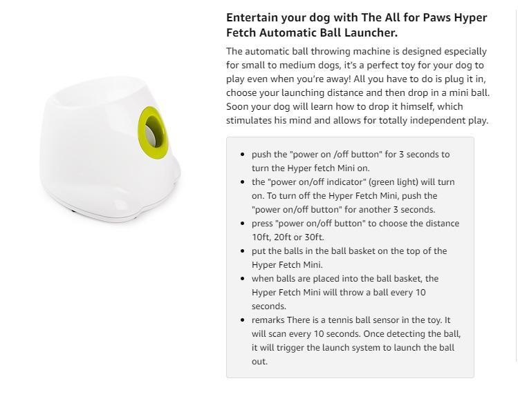 Automatic Dog Ball Launcher Automatic Ball Launcher for Dogs Dog Toy