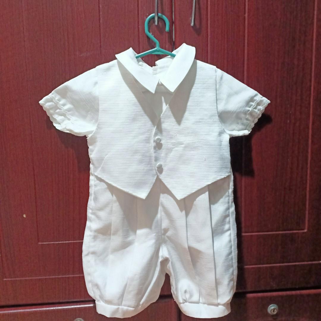 Baby boy christening outfit hot sale mothercare