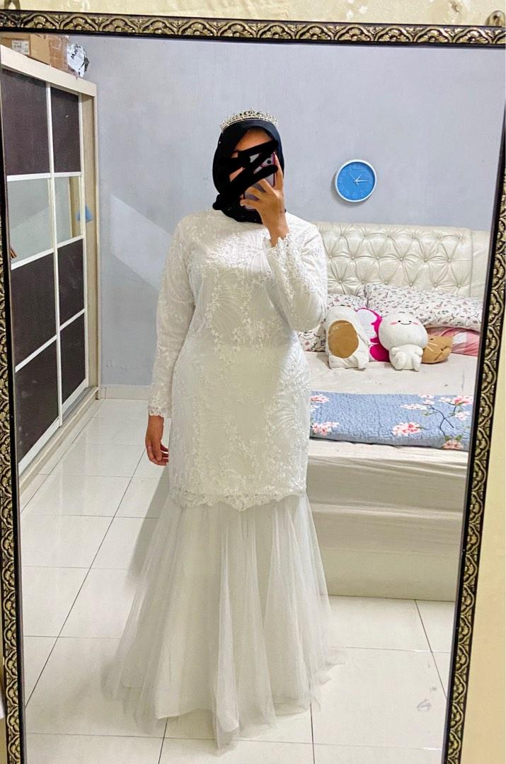 Fesyen dress on sale kain lace