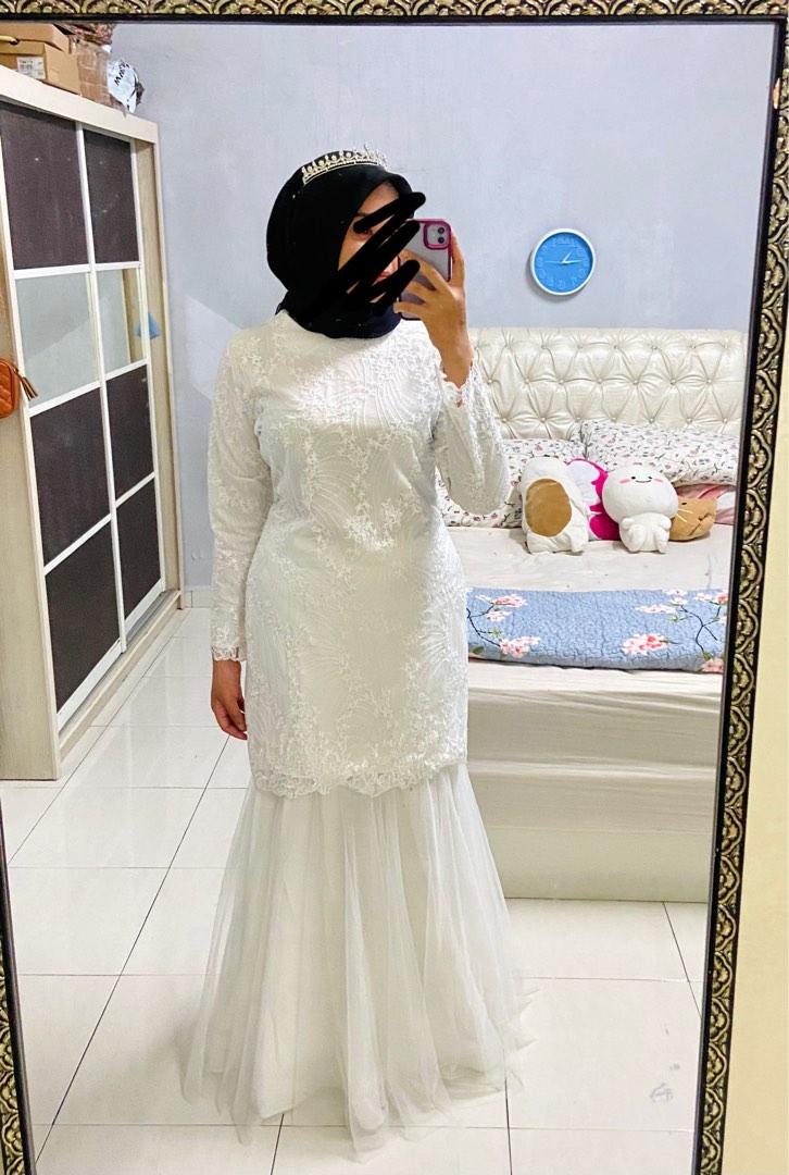 Dress sales nikah lace