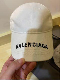 Balenciaga white cap