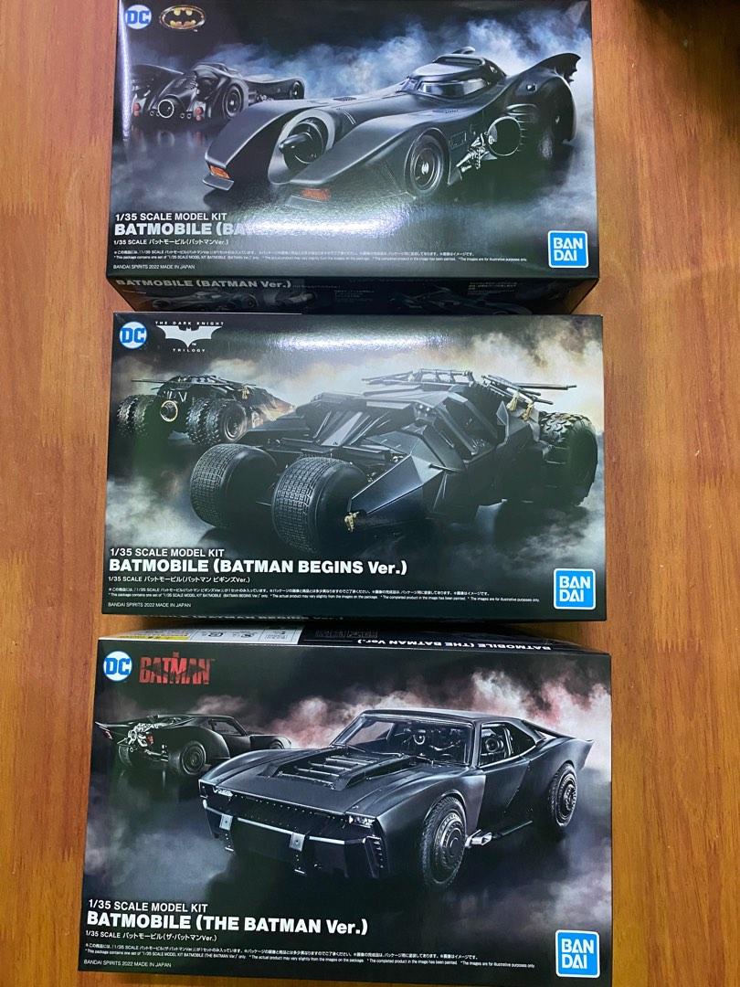 Bandai Batmobile (Batman Begins version) 1/35 Scale Model, Hobbies & Toys,  Toys & Games on Carousell