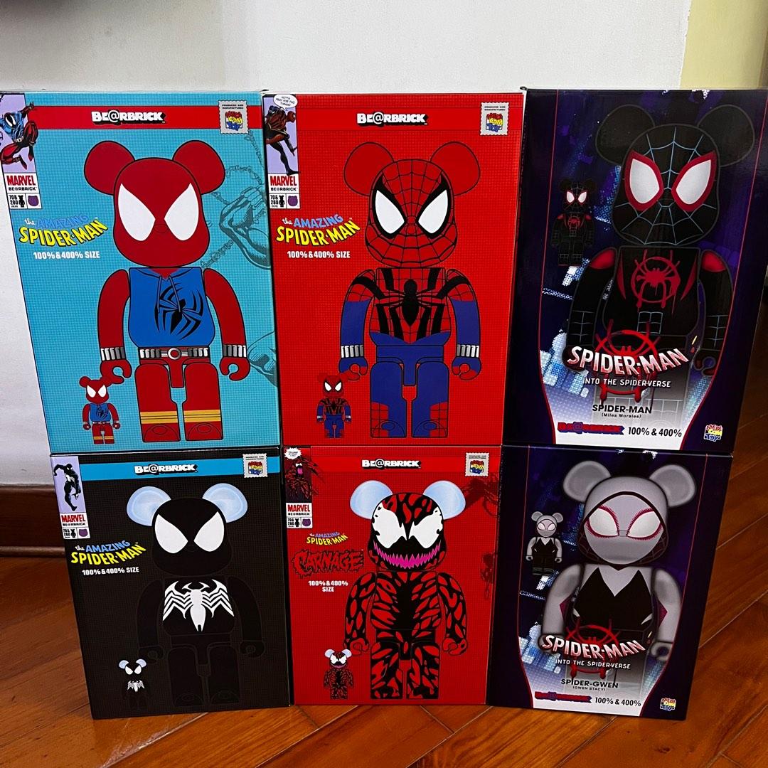 Bearbrick Be@rbrick Medicom Marvel Amazing Spiderman Spider Man