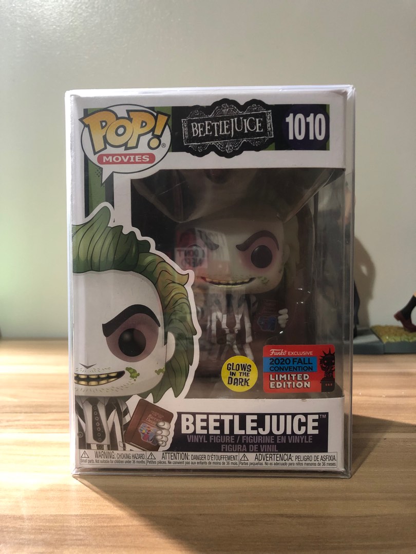 Funko Pop! Movies Beetlejuice 1010 Glows in the Dark. NEW (Neu (gemäss Funko Pop! Movies Beetlejuice 1010 Glows in the Dark. NEW (Neu (gemäss